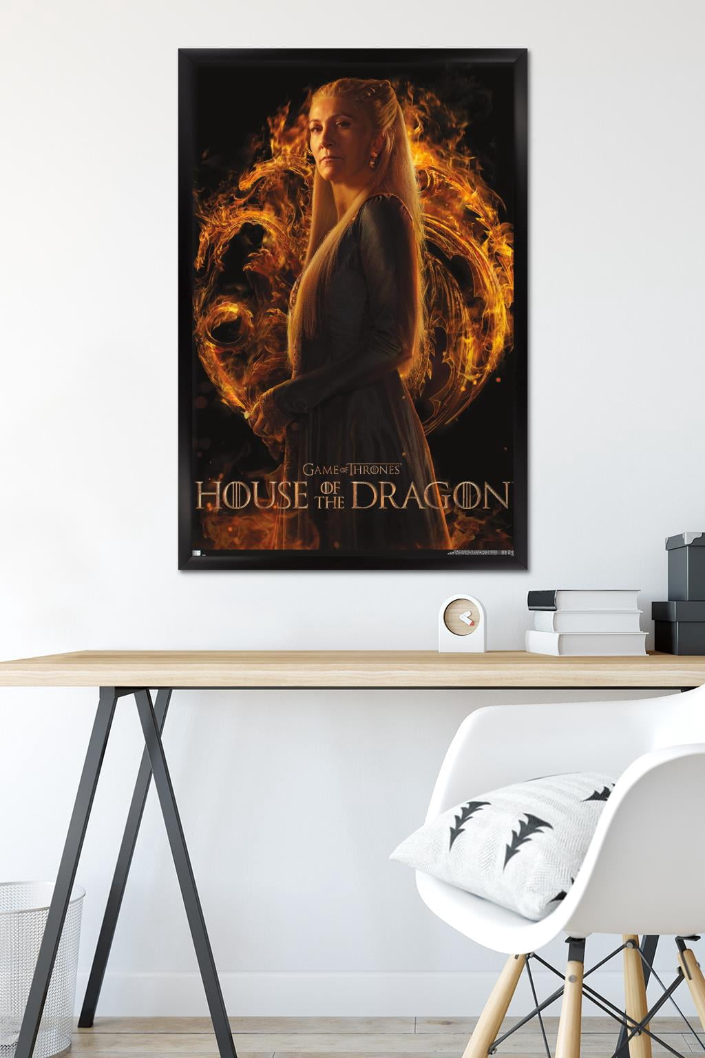 House of the Dragon - Rhaenys One Sheet Wall Poster, 22.375" x 34" Framed