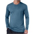 thumbnail image 5 of Diufon Sun Protection Shirts for Men UPF 50+ Long Sleeve Crewneck Tops Athletic Gym Shirt for Hiking Running, 5 of 7