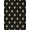 Black, Pattern 2, variant on ODIKA Farmhouse Abstract Interlocking Shapes Desk Dining Under Table Stain Resistant Flatwoven for Entryway, Kitchen, Mudroom