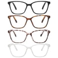 thumbnail image 3 of Gafas de lectura Przene Blue Light Blocking, paquete de 4 unidades 0.0, 3 of 8