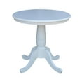 thumbnail image 5 of International Concepts 30" Round Top Pedestal Table - 28.9"H, 5 of 7