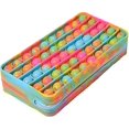 thumbnail image 1 of Caja de lápices de color de burbujas, caja de lápices, regalo para niños y niñas, caja de burbujas con cremallera de descompresión Tie Dye, bolsa de lápices para estudiantes y jóvenes, 1 of 5