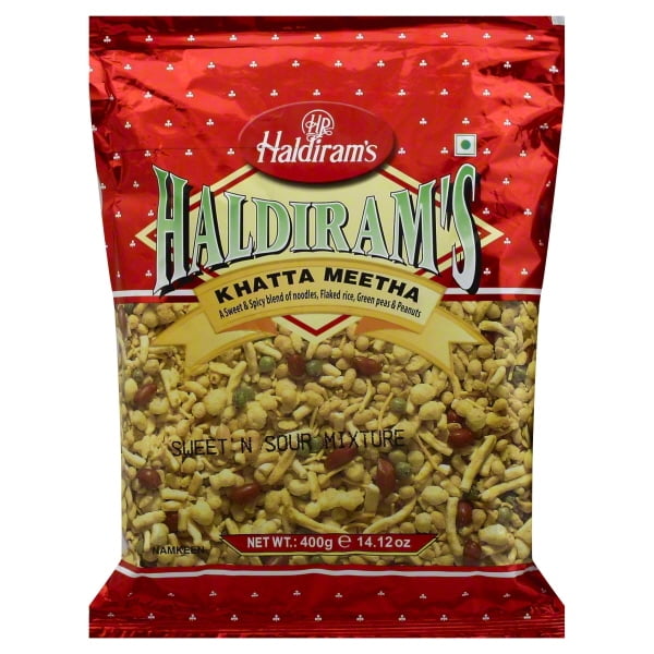 Haldiram S Khatta Meetha Sweet N Sour Chickpea Mixture 14 12 Oz Walmart Com Walmart Com