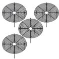thumbnail image 1 of 4 Pieces Flower Pot Grid, 30 cm Flower Pot Grid, Flower Pot Cover Plant Protection, Plant Protection Net, 1 of 4