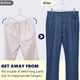 thumbnail image 5 of Perchas para pantalones Amber Home de metal con clips, 50 unidades, cromadas, 12,6 cm, 5 of 7