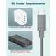 thumbnail image 5 of Cable de alimentación Starlink Mini USB C a DC, 10 pies/3 m, 18 AWG PD, 100 W, 5 of 6