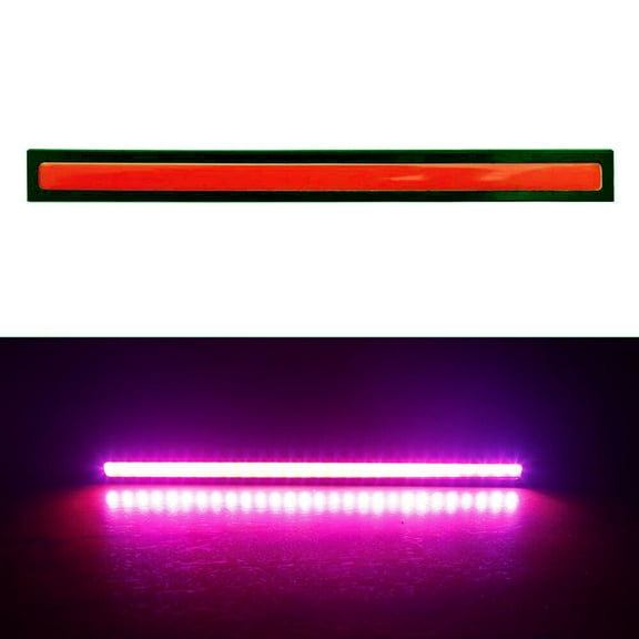 12V car fog light LED strip 17cm diode daytime running light red 1 light
