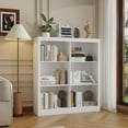 thumbnail image 2 of QinaQin Librero organizador de 6 cubos y 53 pulgadas de alto, diseño moderno con sistema antivuelco para sala, recámara u oficina en casa, 2 of 6