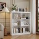 thumbnail image 2 of QinaQin Librero organizador de 6 cubos y 53 pulgadas de alto, diseño moderno con sistema antivuelco para sala, recámara u oficina en casa, 2 of 6