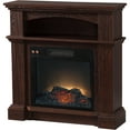 Prokonian Electric Fireplace with 31 inch Mantel, Mahogany