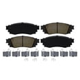 thumbnail image 7 of Detroit Axle - Rear Brake Kit for Toyota RAV4 Venza C-HR Lexus UX200 ES250 UX250h, Disc Brake Rotors Ceramic Brakes Pads with Hardware Assembly Replacement : 11.06" inch Rotors, 7 of 7