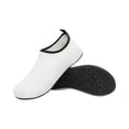 thumbnail image 3 of LTTVQM Water Shoes for Women Men Quick Dry Barefoot Aqua Socks for Beach Swim Surf Yoga Pool Trendy Lightweight Workout Non-Slip Shoes White 36(US-5.5), 3 of 4
