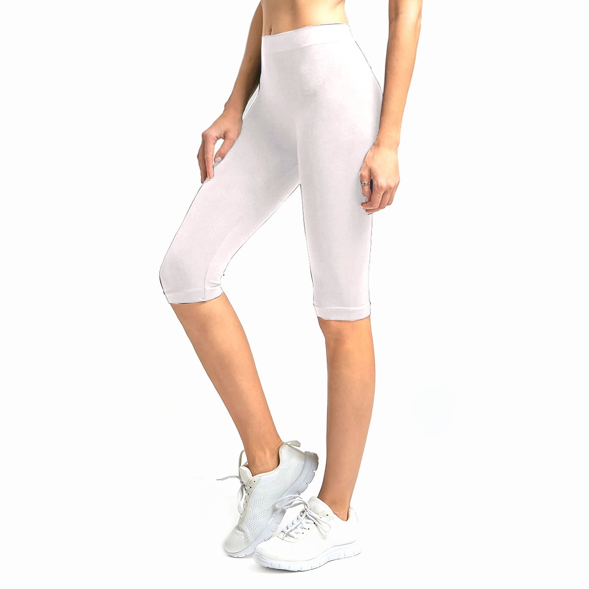 Buy Geifa High Waist Leggings Solid Color Spandex Leggings Yoga Pants  Leggings Women Pack of 1 (XS, HOT Pink) at