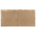 thumbnail image 3 of Bowery Hill Contemporary Soft Camel Velvet Modular Sectional, 3 of 8