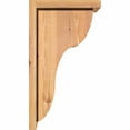 thumbnail image 3 of 7 1/2"W x 10"D x 18"H Carmel Smooth Corbel w/Backplate, Western Red Cedar, 3 of 9