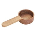 thumbnail image 3 of Coffee Spoon Wooden Measuring Spoon Size Optional Kitchen Soup Spoon(Short Handle 8g), 3 of 7