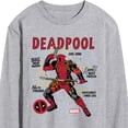 thumbnail image 3 of Marvel Deadpool - Blueprint - Men's Long Sleeve Graphic T-Shirt, 3 of 5