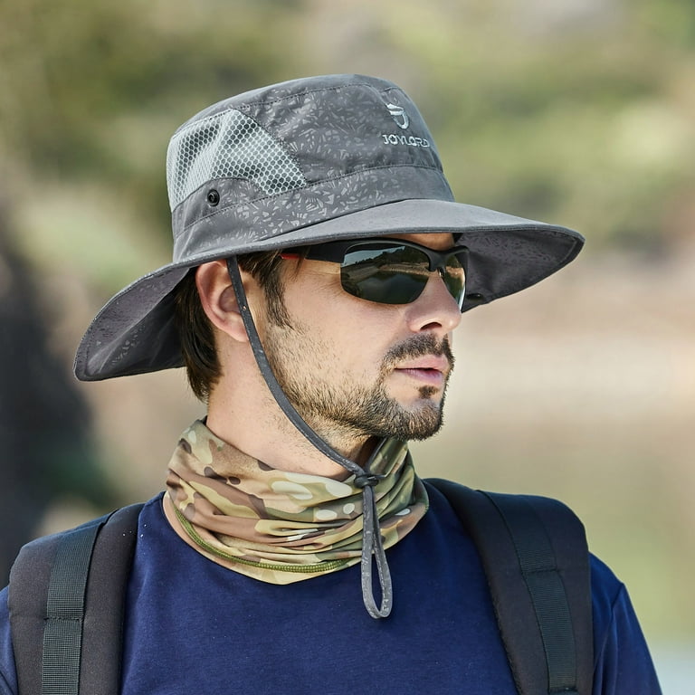 Hats For Womens Mountaineering Fishing Solid Color Hood Rope Outdoor Shade Foldable Casual Breathable Bucket