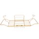 thumbnail image 1 of Stainless Steel Bathtub Shelf Bathtub Anti-skid Rack Metal Bath Tub Storage Holder, 1 of 4