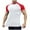 Red, variant on snilers Men's T Shirts Short Sleeve Crewneck Muscle Shirts Color Block Workout Gym Training Fitness Casual Athletic Tops