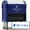 Blue, variant on Vivid Stamp Take a Bow Stamps For Grading Self-Inking Rubber Stamps (Blue Ink) - Q-200