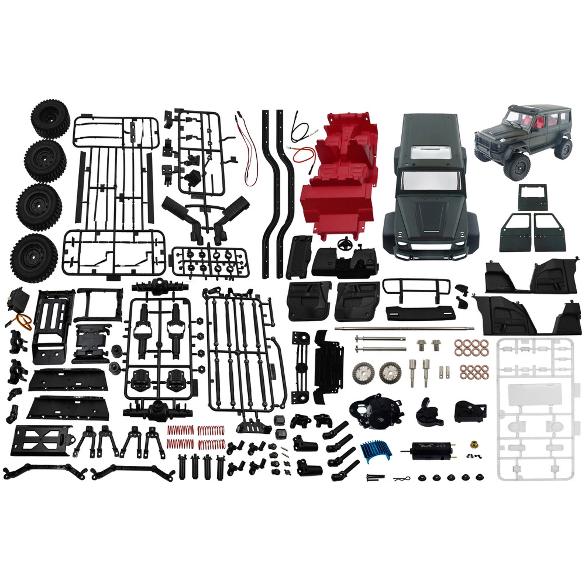 Unassembled Rc Truck Kits