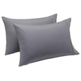 thumbnail image 1 of Fundas de Almohada Suaves y Duraderas Kyuden Home Gris, 1 of 3