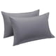thumbnail image 1 of Fundas de Almohada Suaves y Duraderas Kyuden Home Gris, 1 of 3