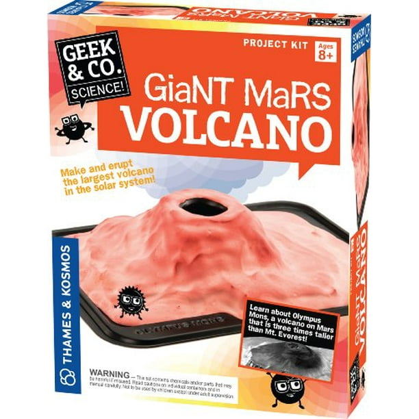 Thames & Kosmos - T550004 Kit Scientifique du Volcan Géant de Mars