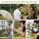 thumbnail image 2 of HAMPPLIES 6Ud Flores Artificiales De Moradas Para Y Duradera De Interiores, 2 of 5