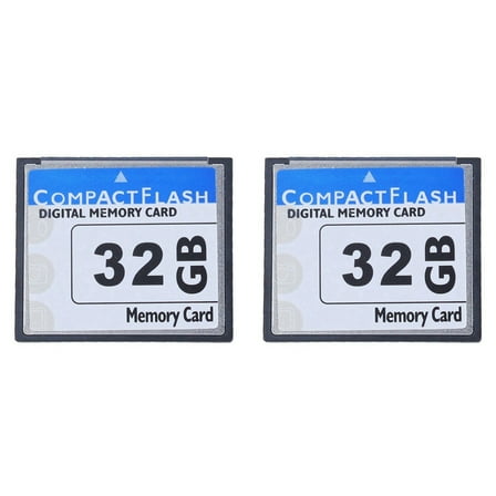 2X Professional 32GB Compact Flash Memory Card for Camera, Advertising Machine, Industrial Computer Card