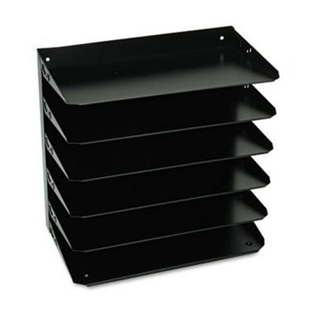 - Steelmaster Multi-Tier Horizontal Legal Organizers Six-Tier Steel Black
