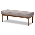 thumbnail image 6 of Bowery Hill Grey and Brown Finished Wood 4-Piece Dining Nook Set, 6 of 11
