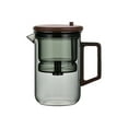 thumbnail image 5 of Callipe 550/750ml Tea Pot with Infuser Wooden Handle Teapot Borosilicate Glass Teapot Water Separation Technology Drip-free Spout Easy Care Tea Pot, 5 of 8