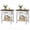 Contrast color-2pcs, variant on Studyset Night Stand, Bedside Table,19.7" Wide Nightstand, Modern Large Nightstand, Drawer End Table With Shelf, Bedside Table Side Table For Bedroom