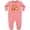 Mauve, variant on Happy Thanksgiving Turkey Train with Food Baby Fleece Romper