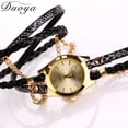 thumbnail image 4 of Reloj de mujer Reloj de mujer de moda tejido de cuero, 4 of 4
