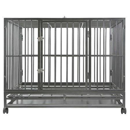 UPC: 0609728832971 | SmithBuilt Heavy Duty Dog Cage  Double Door