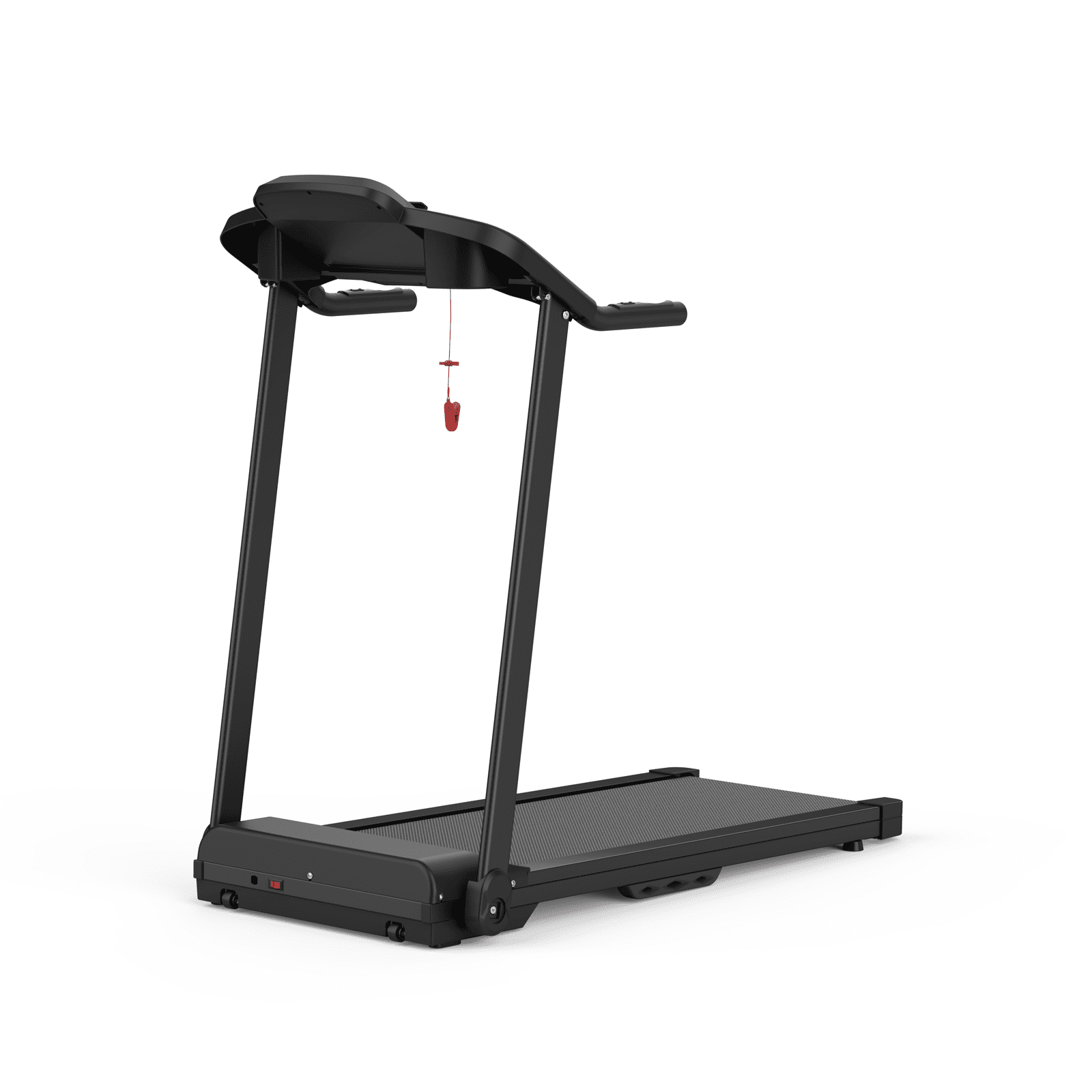 Euroco 2.5 HP Folding Treadmill with 7.5 mph Speed, 265 LBS Fitness Treadmill Running Walking Machine with 12 Preset Programs,LED Display & 2 Cup Holders for Home Gym