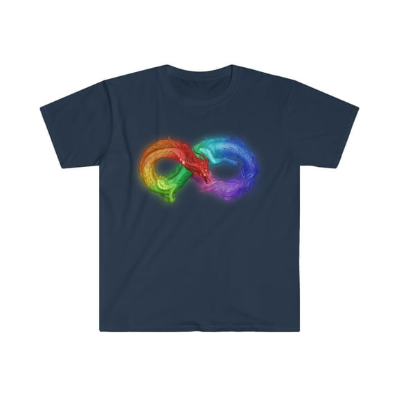Autism Dragon - Unisex Softstyle T-Shirt