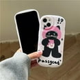 thumbnail image 6 of Funny Pussy Cat with Hat Soft  for iPhone Case (White,iPhone 13 Pro), 6 of 6