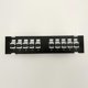thumbnail image 2 of SC Optical 10 Port Patch Panel Supports Back Unshielded for w/ Coded T568A/B Wiring for RJ45 Network Cables Rack/Wall Mo, 2 of 4