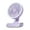 Purple, variant on TFixol Home Decor Desktop Multifunction Fan USB Rechargeable Fan Automatic Fan Home Office Ambient Lighting Fan 5 Speed Adjustment With Remote Control Base Can Be Used As Cell Phone Holder, Purple