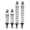 Silver, variant on NFTIGB RC Shocks Damper Front Rear Spring Shock Absorber Aluminum for WLtoys 12428 1/12 Model Vehicle Silver, 3.94 inches / 10 cm, 1.55 oz / 44 g