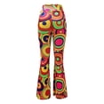 thumbnail image 1 of Deerose Pantalon Taille Haute Extensible Ajusté Évasé Grande Taille pour Femme Confortable et à la Mode, 1 of 6