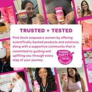 Pink Stork No Flow Support Supplement for Breastfeeding Moms, Thiamin, Mood and Energy, 60 Capsules