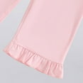 thumbnail image 7 of Zanarzt Kids Toddler Girls Clothing Set Girl's 2 Piece Outfit Toddlers Baby Girls Cute Pant and Top Set Red,3-4 Years, 7 of 7