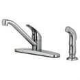 thumbnail image 3 of Avalon Kitchen and Bathroom Faucet Satin Loop Handle Cast Spout, 3 of 6