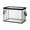 Z-007-1, variant on 1 Pack Large Clear Thick Plastic Storage Box with Hinged Lid, Heavy-Duty Durable High Capacity Organizer, Perfect for Home, Camping, Travel, Attic and Moving