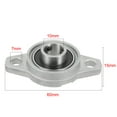 thumbnail image 3 of 2 piezas KFL000 10mm de diámetro, soporte de almohada de aleación de zinc con brida, 3 of 6